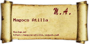 Magocs Atilla névjegykártya
